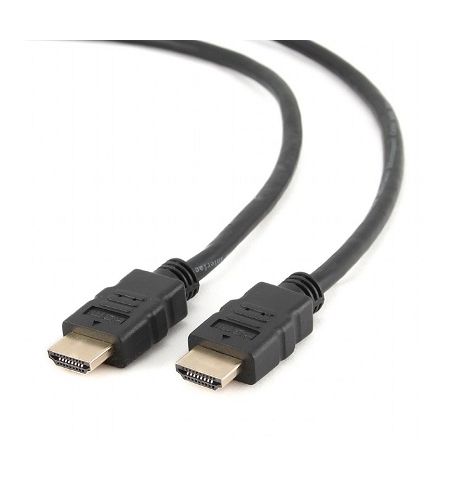 Cable HDMI  CC-HDMI4-10M, 10 m, HDMI v.1.4, male-male, Black cable with gold-plated connectors, Bulk packing