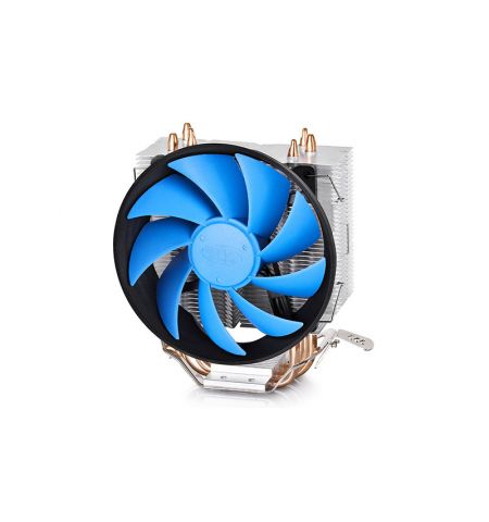 DEEPCOOL Cooler  "GAMMAXX 300",Socket LGA1366/LGA1200/1151/1150/1155/LGA775 & AM4/FM2/AM3, up to 130W, 120х120х25mm, 900~1600rpm, 17.8~21dBA, 55.5CFM, 4 pin, PWM, Hydro Bearing, 3 heatpipes direct contact