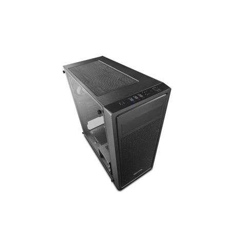 Корпус DEEPCOOL E-SHIELD / w/oPSU / Side panel / 1x120mm / ATX / Black Корпус DEEPCOOL E-SHIELD / w/oPSU / Side panel / 1x120mm / ATX / Black