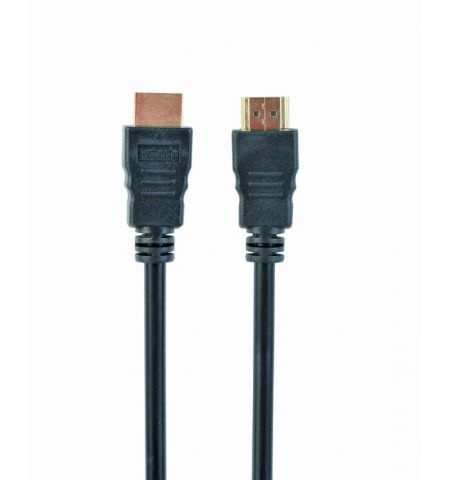 Cable HDMI - 4.5m - Cablexpert CC-HDMI4L-15 "Select Series", male-male, High speed HDMI cable with Ethernet, Supports 4K UHD resolutions at 60Hz, Gold plated connectors, Black