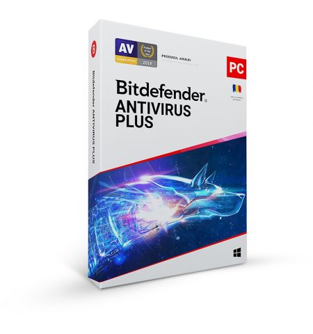 Bitdefender Antivirus Plus 1 user/12months