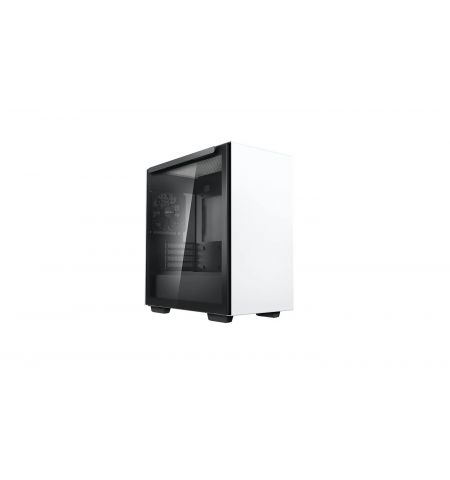 Корпус DEEPCOOL MACUBE 110 WH / w/oPSU / Side-Window / 1x 120mm fan / ATX / White