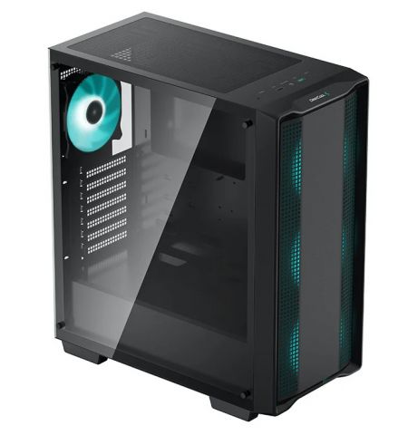 Корпус DEEPCOOL CC560 / w/oPSU / Side-Window / 4x120mm / ATX / Black Корпус DEEPCOOL CC560 / w/oPSU / Side-Window / 4x120mm / ATX / Black
