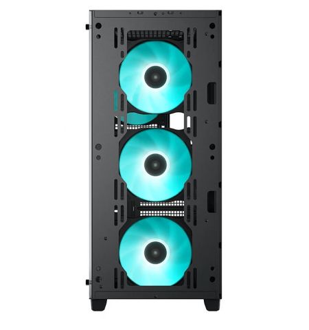 Корпус DEEPCOOL CC560 / w/oPSU / Side-Window / 4x120mm / ATX / Black Корпус DEEPCOOL CC560 / w/oPSU / Side-Window / 4x120mm / ATX / Black