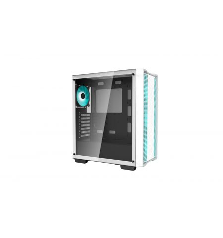 Корпус DEEPCOOL CC560 WH / w/oPSU / Side-Window / 4x120mm / ATX / White Корпус DEEPCOOL CC560 WH / w/oPSU / Side-Window / 4x120mm / ATX / White