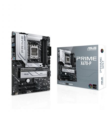 Материнская плата ASUS PRIME X670-P / AM5 / AMD X670 / DDR5 / ATX