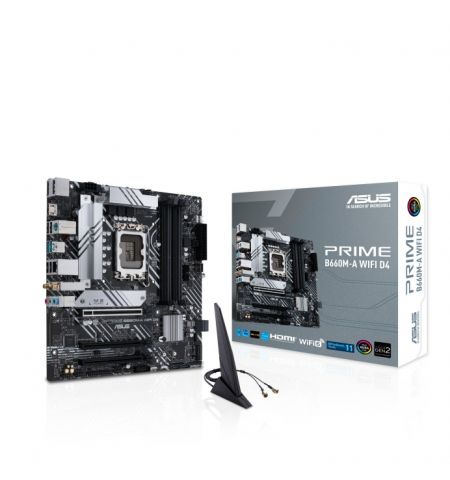 Материнская плата ASUS PRIME B660M-A WIFI D4 / 1700 / B660 / DDR4 / mATX