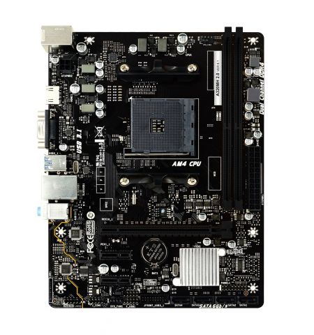 Материнская плата BIOSTAR A320MH 2.0 / AM4 / A320 / DDR4 / mATX