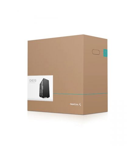 Корпус DEEPCOOL CH510 / w/oPSU / Side-Window / 1x120mm / ATX / Black Корпус DEEPCOOL CH510 / w/oPSU / Side-Window / 1x120mm / ATX / Black