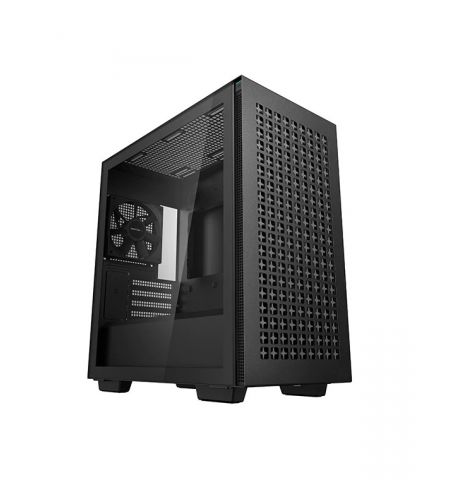 Корпус DEEPCOOL CH370 / w/oPSU / Side-Window / 1x120mm / ATX / Black