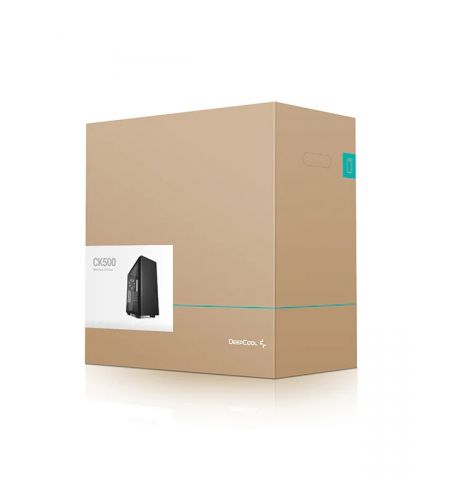 Корпус DEEPCOOL CK500 / w/oPSU / Side-Window / 1x120mm / ATX / Black Корпус DEEPCOOL CK500 / w/oPSU / Side-Window / 1x120mm / ATX / Black