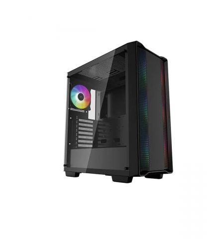 Корпус DEEPCOOL CC560 ARGB / w/oPSU / Side-Window / 3x120mm / ATX / Black