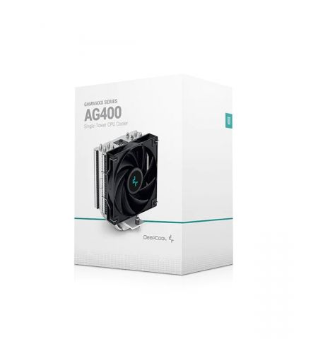 Кулер DEEPCOOL AG400 / Universal / 220W / 500~2000rpm, <31.6dBA / 75.89CFM / Black