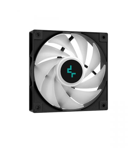 Кулер DEEPCOOL AG400 BK ARGB / Universal / 220W / 500~2000rpm, <31.6dBA / 75.89CFM / Black