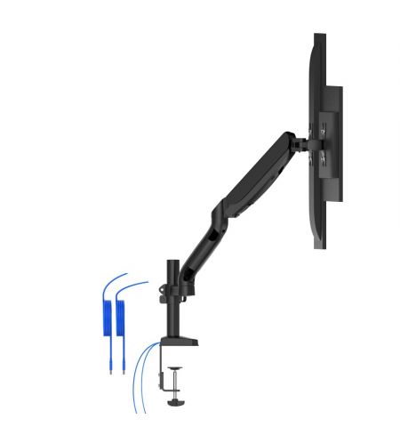 Arm for 2 monitors 13"-31.5" -  AOC AD110DX with integrated USB Hub, Black, USB Hub: USB-C + USB3.0, Desk Clamp/Grommet, Aluminum structure, Gas spring, Height adjustment, Max.Load: 2-9kg, Tilt: '-90°~+85°, Swivel:180°, Rotation: 360°, Hidden cable manage Arm for 2 monitors 13"-31.5" -  AOC AD110DX with integrated USB Hub, Black, USB Hub: USB-C + USB3.0, Desk Clamp/Grommet, Aluminum structure, Gas spring, Height adjustment, Max.Load: 2-9kg, Tilt: '-90°~+85°, Swivel:180°, Rotation: 360°, Hidden cable manage