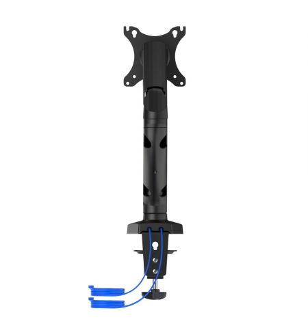 Arm for 1 monitors 13"-31.5" -  AOC AS110DX with integrated USB Hub, Black, USB Hub: USB-C + USB3.0, Desk Clamp/Grommet, Aluminum structure, Gas spring, Height adjustment, Max.Load: 2-9kg, Tilt: '-90°~+85°, Swivel:180°, Rotation:360°, Hidden cable managem Arm for 1 monitors 13"-31.5" -  AOC AS110DX with integrated USB Hub, Black, USB Hub: USB-C + USB3.0, Desk Clamp/Grommet, Aluminum structure, Gas spring, Height adjustment, Max.Load: 2-9kg, Tilt: '-90°~+85°, Swivel:180°, Rotation:360°, Hidden cable managem