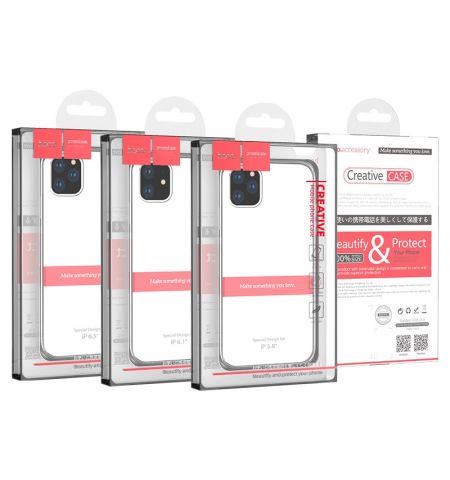 Чехол для смартфона HOCO  Light series for  Apple iPhone 14 Plus,  Transparent