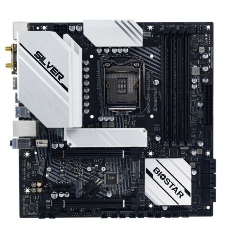 Материнская плата BIOSTAR B560M-SILVER / AM4 / B560 / DDR4 / mATX