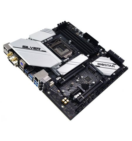 Материнская плата BIOSTAR B560M-SILVER / AM4 / B560 / DDR4 / mATX