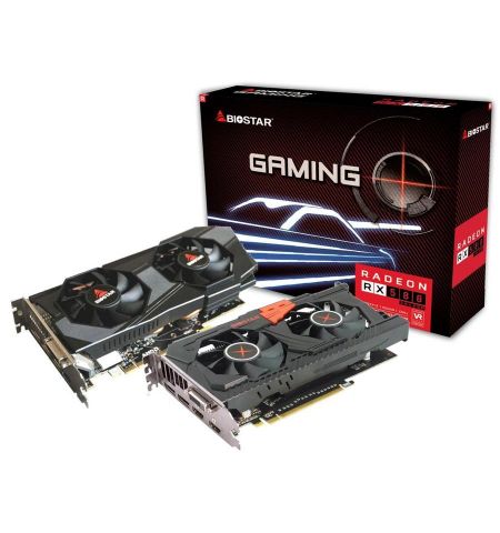 Видеокарта BIOSTAR Gaming Radeon RX 580 / 8GB / GDDR5 / 256Bit