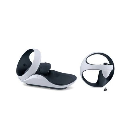 Зарядная станция для Sony PlayStation VR2 Sense Controller Charging Station, White/Black Зарядная станция для Sony PlayStation VR2 Sense Controller Charging Station, White/Black