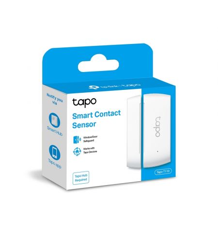 Датчик открытия окон и дверей TP-LINK Tapo T110, White, (требуется Hub Tapo)