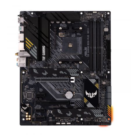 Материнская плата ASUS TUF GAMING B550-PLUS WIFI II / AM4 / B550 / DDR4 / mATX Материнская плата ASUS TUF GAMING B550-PLUS WIFI II / AM4 / B550 / DDR4 / mATX