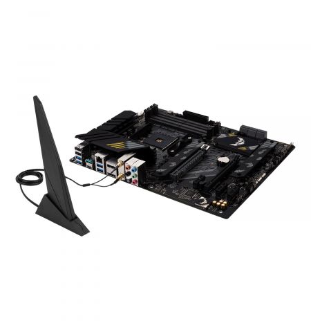 Материнская плата ASUS TUF GAMING B550-PLUS WIFI II / AM4 / B550 / DDR4 / mATX Материнская плата ASUS TUF GAMING B550-PLUS WIFI II / AM4 / B550 / DDR4 / mATX
