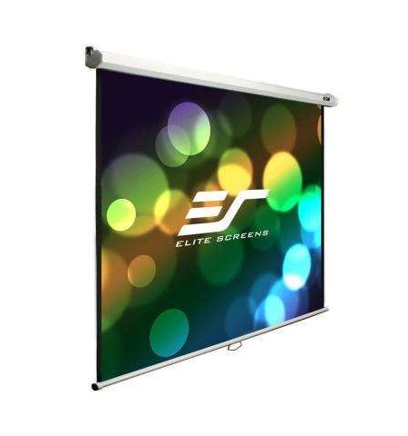 Elite Screens 135" (16:9) 299 x 168 cm, Manual Pull Down Screen, White Elite Screens 135" (16:9) 299 x 168 cm, Manual Pull Down Screen, White