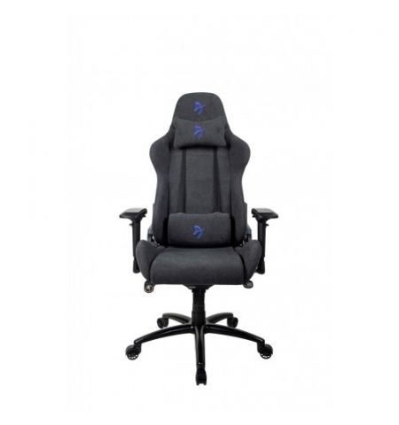 Игровое кресло AROZZI Verona Signature Soft Fabric VERONA-SIG-SFB-BL / 120-130kg / 165-190cm /  Black/Blue logo