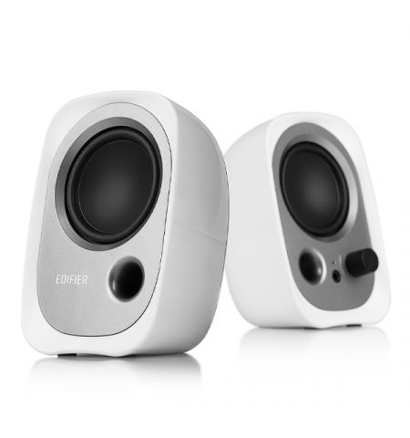 Edifier R12U White, 2x2W RMS, 3,5 AUX, USB power Edifier R12U White, 2x2W RMS, 3,5 AUX, USB power