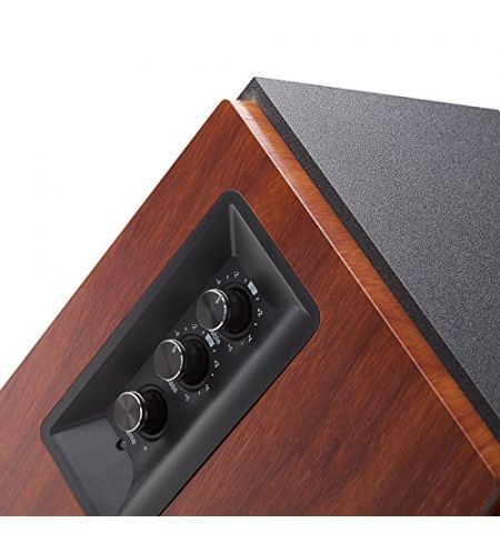 Колонки Edifier R1700BTs Brown / 66W RMS /  Bluetooth 5.0 with Qualcomm aptX / Audio in: 2x RCA / optical / coaxial / AUX / remote control / wooden / (4"+3/4')