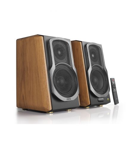 Колонки 2.0 Edifier S1000MKII Wooden / 120W / Bluetooth 5.0 / 2 x RCA / Optical / Coaxial / remote control