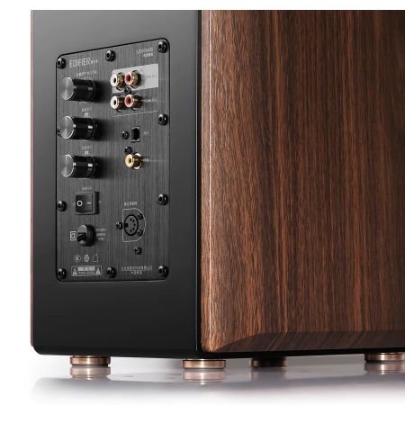Колонки 2.0 Edifier S2000MKIII Brown / 130W / Bluetooth 5.0 / 2 x RCA / Optical / Coaxial / remote control
