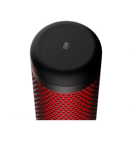 Микрофон для стриминга HyperX QuadCast, Black/Red, [4P5P6AA]