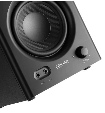 Колонки 2.0 Edifier MR4 Black / 42W RMS / TRS / AUX / wooden / (4"+1') Колонки 2.0 Edifier MR4 Black / 42W RMS / TRS / AUX / wooden / (4"+1')
