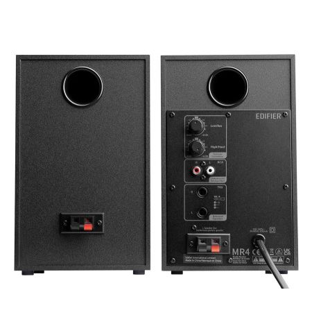 Колонки 2.0 Edifier MR4 Black / 42W RMS / TRS / AUX / wooden / (4"+1') Колонки 2.0 Edifier MR4 Black / 42W RMS / TRS / AUX / wooden / (4"+1')