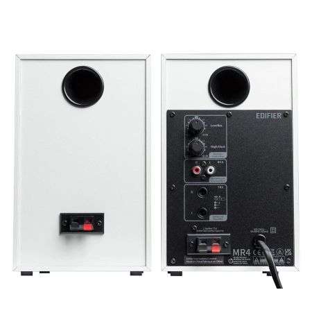 Колонки 2.0 Edifier MR4 White / 42W RMS / TRS / AUX / wooden / (4"+1') Колонки 2.0 Edifier MR4 White / 42W RMS / TRS / AUX / wooden / (4"+1')