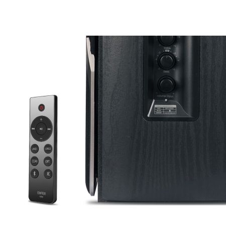 Колонки Edifier R1380DB Black / 42W RMS / 2x RCA / optical / coaxial / AUX / remote control / wooden / (4"+1") Колонки Edifier R1380DB Black / 42W RMS / 2x RCA / optical / coaxial / AUX / remote control / wooden / (4"+1")