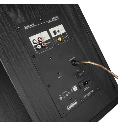 Колонки Edifier R2850DB Black / 150W RMS / Bluetooth 5.1 /  RCAx2 / optical / coaxial / remote control / wooden