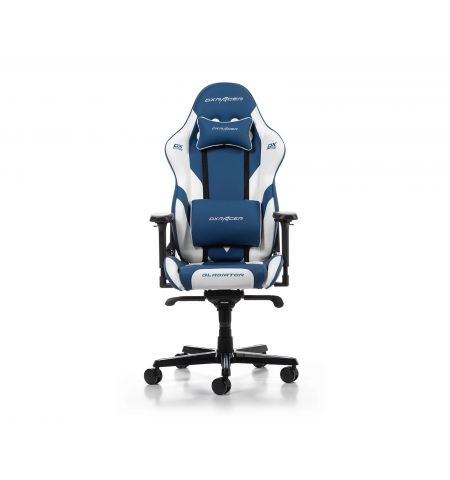 Игровое кресло DXRacer Gladiator GC-G001-BW-BX2 / 150kg / 165-200cm / Blue/White