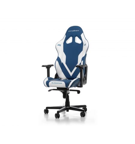 Игровое кресло DXRacer Gladiator GC-G001-BW-BX2 / 150kg / 165-200cm / Blue/White