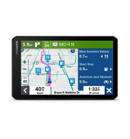 Garmin DriveCam 76, GPS with Built-In Dash Cam, 1080p, Wi-Fi, 140-degree Field of View
