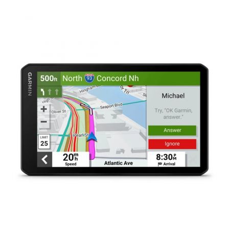 Garmin DriveCam 76, GPS with Built-In Dash Cam, 1080p, Wi-Fi, 140-degree Field of View
