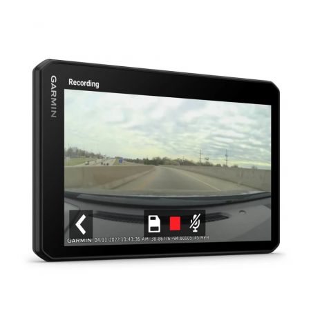 Garmin DriveCam 76, GPS with Built-In Dash Cam, 1080p, Wi-Fi, 140-degree Field of View