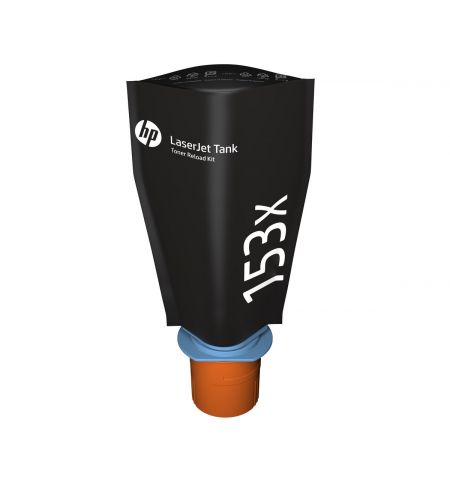 HP W153X (W1530X) Black High Yield Toner Reload Kit for LaserJet Tank 1502w, 2502dw, 1602w, 2602dn, 2602sdn, 2602sdw