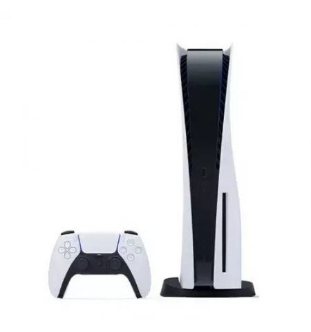 Игровая консоль Sony PlayStation 5 (Disc) 825GB White; Japanese Version, 1 x Gamepad (Dualsense)