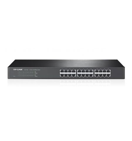 Коммутатор TP-LINK TL-SF1024 / 24 port / 100Mb / RJ45 / 1U 19-inch rack-mountable steel case