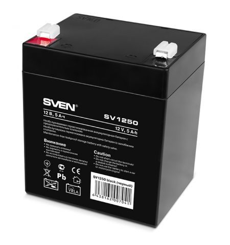 SVEN SV1250, Battery 12V 5AH SVEN SV1250, Battery 12V 5AH