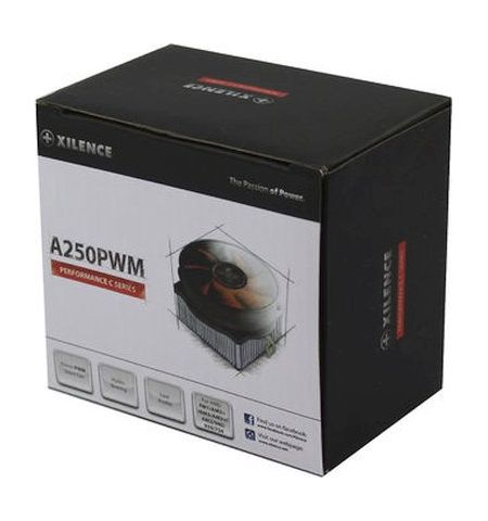 XILENCE Cooler XC035 "A250PWM", Socket AM3/AM3+/FM1/FM2 up to 95W, 92x92x25mm, 1000~2800rpm, <17.8-34dBA, 44.4CFM, 4pin, PWM, Aluminium Heatsink, (45pcs/box) XILENCE Cooler XC035 "A250PWM", Socket AM3/AM3+/FM1/FM2 up to 95W, 92x92x25mm, 1000~2800rpm, <17.8-34dBA, 44.4CFM, 4pin, PWM, Aluminium Heatsink, (45pcs/box)